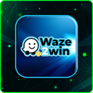 WAZE2WIN logo